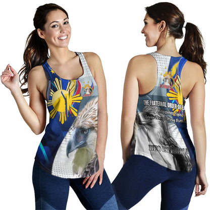 Philippines Women Tank - Philippines Eagles Curve Style