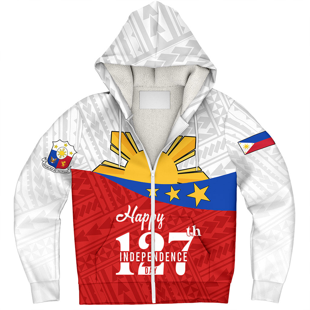 Philippines Filipinos Sherpa Hoodie Happy Independence Day