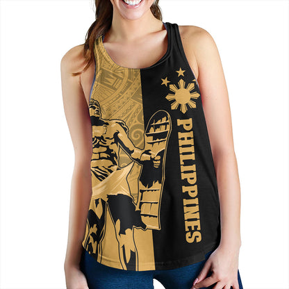 Philippines Filipinos Women Tank Lapu Lapu Star Tribal