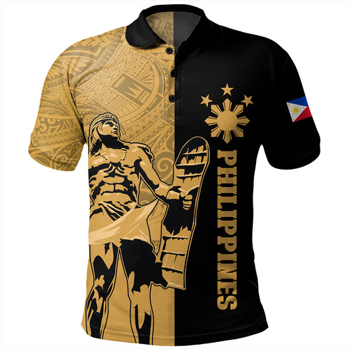Philippines Filipinos Polo Shirt Lapu Lapu Star Tribal