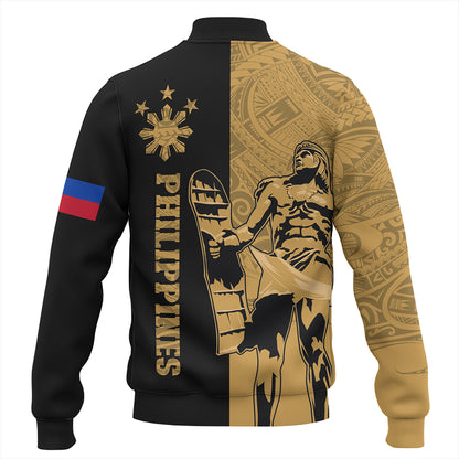 Philippines Filipinos Baseball Jacket Lapu Lapu Star Tribal