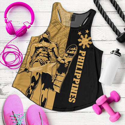 Philippines Filipinos Women Tank Lapu Lapu Star Tribal