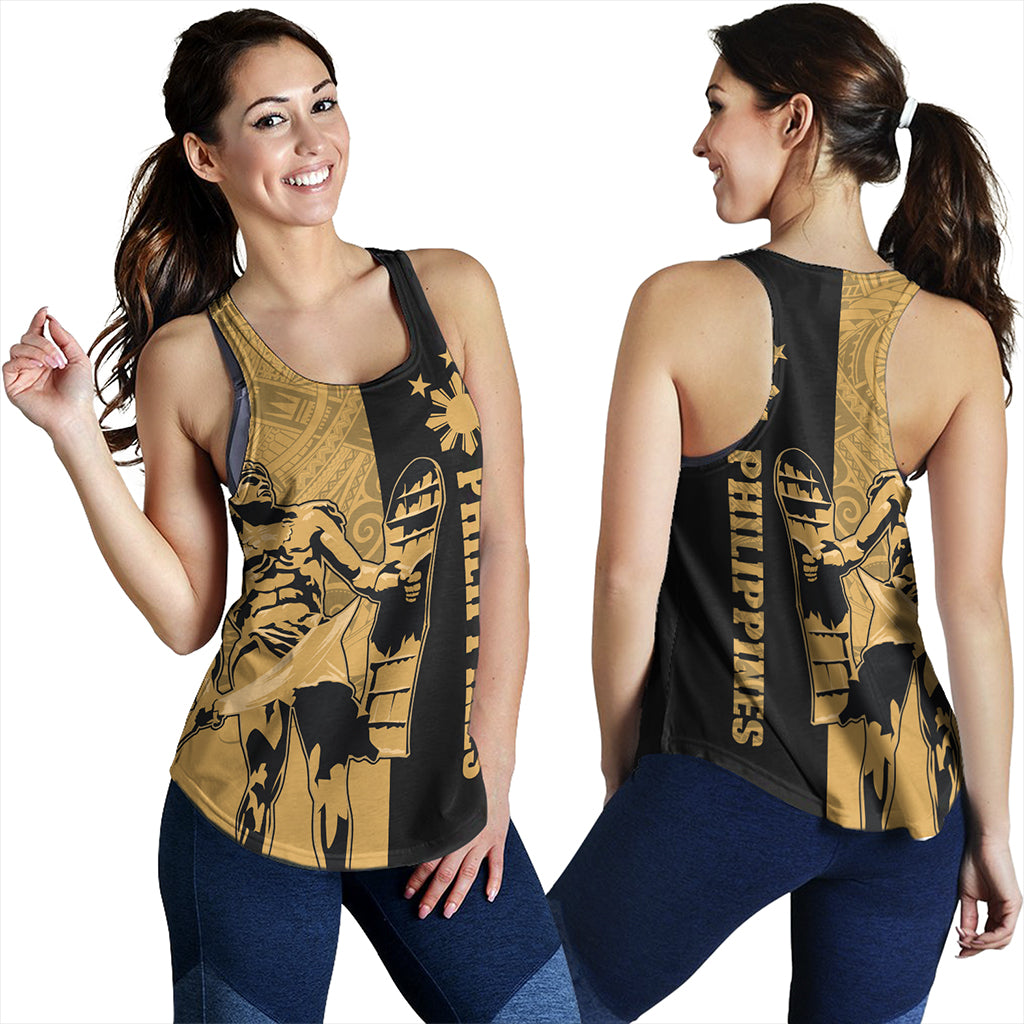 Philippines Filipinos Women Tank Lapu Lapu Star Tribal