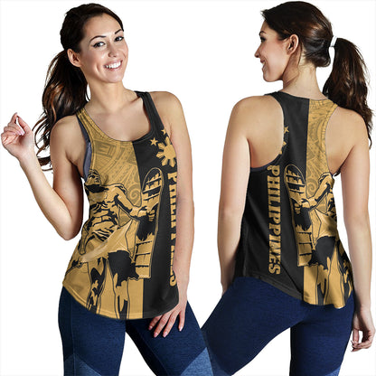 Philippines Filipinos Women Tank Lapu Lapu Star Tribal