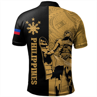 Philippines Filipinos Polo Shirt Lapu Lapu Star Tribal