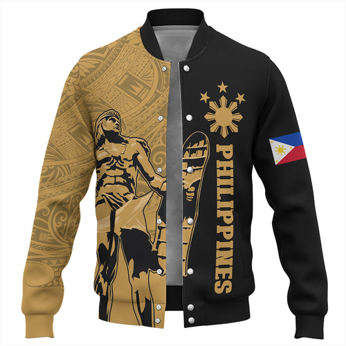 Philippines Filipinos Baseball Jacket Lapu Lapu Star Tribal