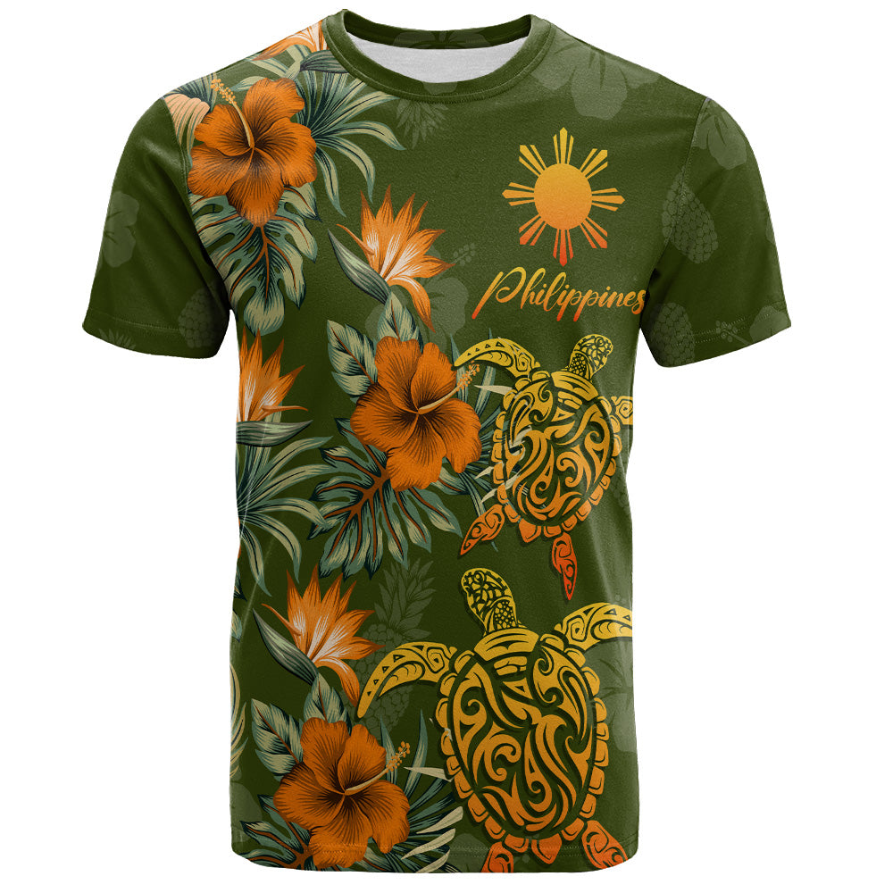 Philippines Filipinos T-Shirt Custom Personalised Polynesian Tropical Summer