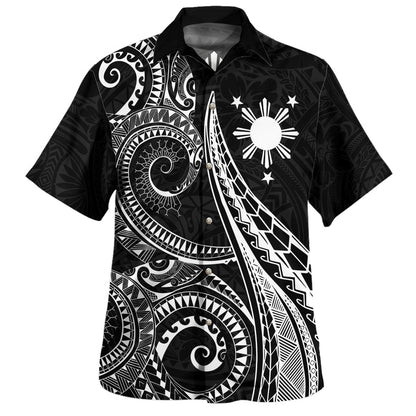 Philippines Filipinos Hawaiian Shirt Tattoo Polynesian Inspired Design