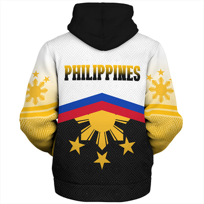 Philippines Filipinos Sherpa Hoodie Sport Style Pattern Yakan Fabric