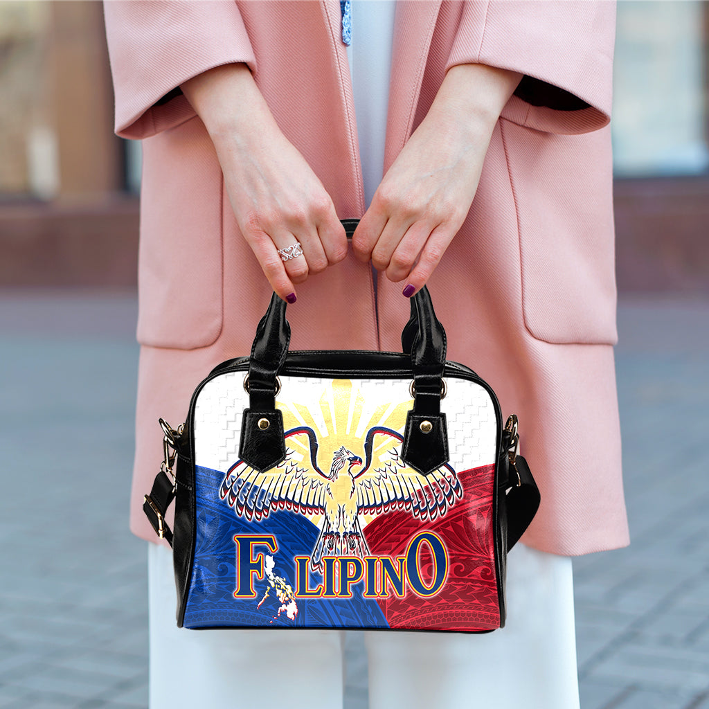 Philippines Filipinos Nation Birds With Sun And Stars Style Shoulder Handbags