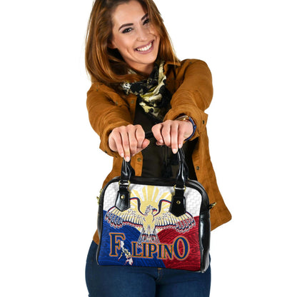 Philippines Filipinos Nation Birds With Sun And Stars Style Shoulder Handbags