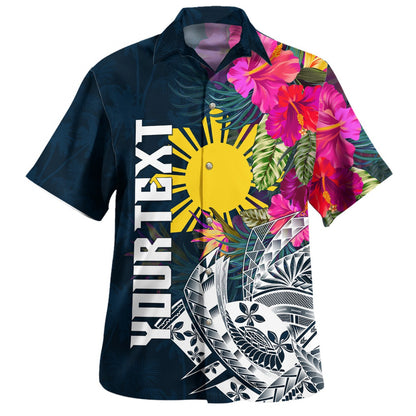 Philippines Filipinos Hawaiian Shirt Custom Personalised Polynesian Summer Vibes