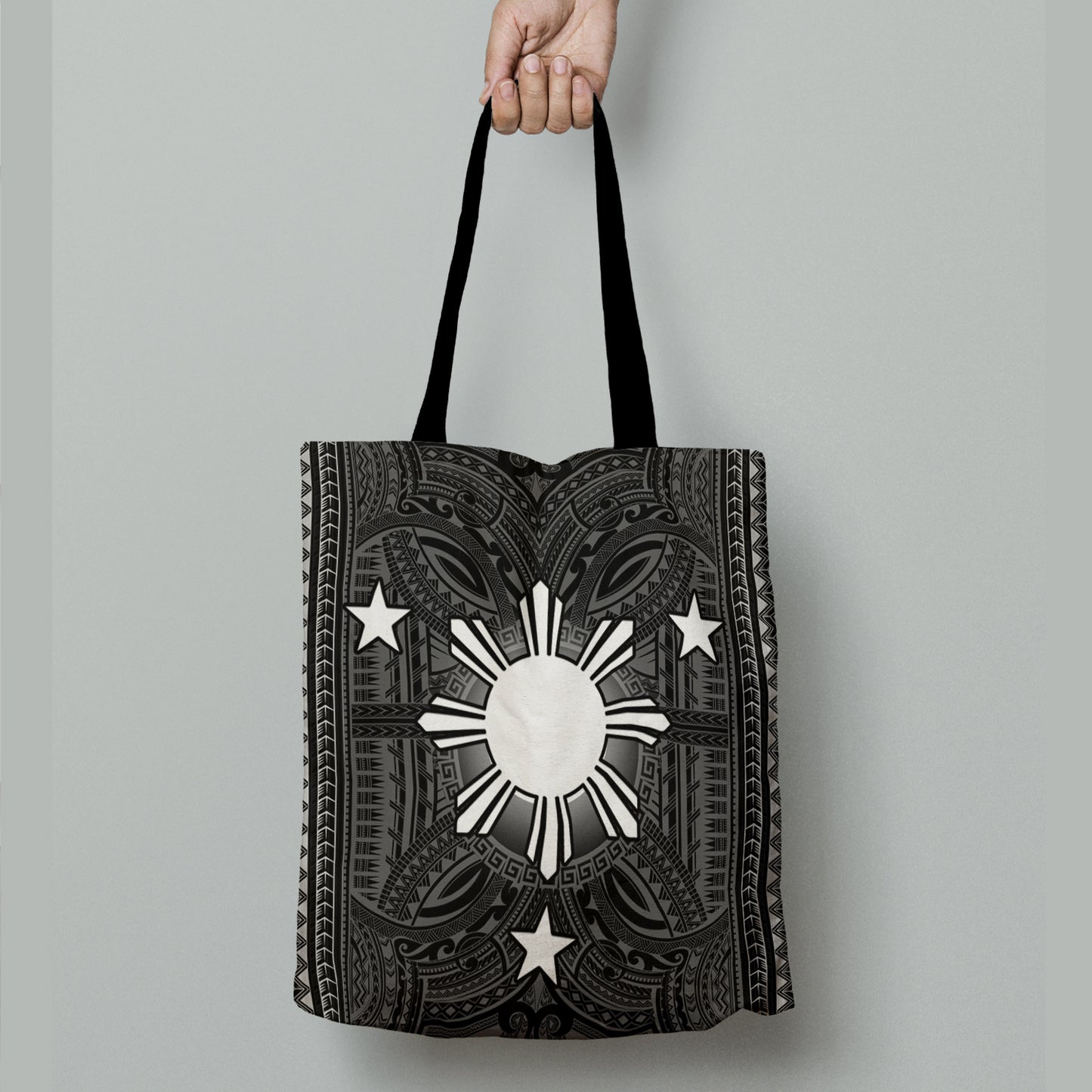 Philippines Filipino Sun Style Tote Bags
