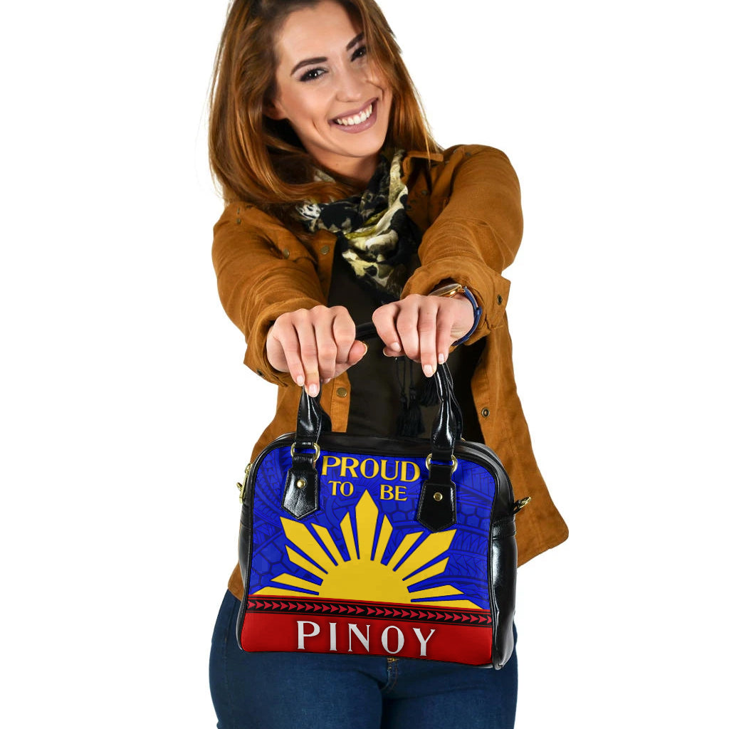 Philippines Filipinos Sun And Stars Style Shoulder Handbag