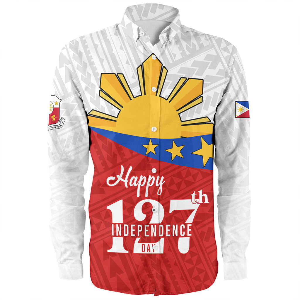 Philippines Filipinos Long Sleeve Shirt Happy Independence Day