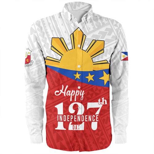 Philippines Filipinos Long Sleeve Shirt Happy Independence Day