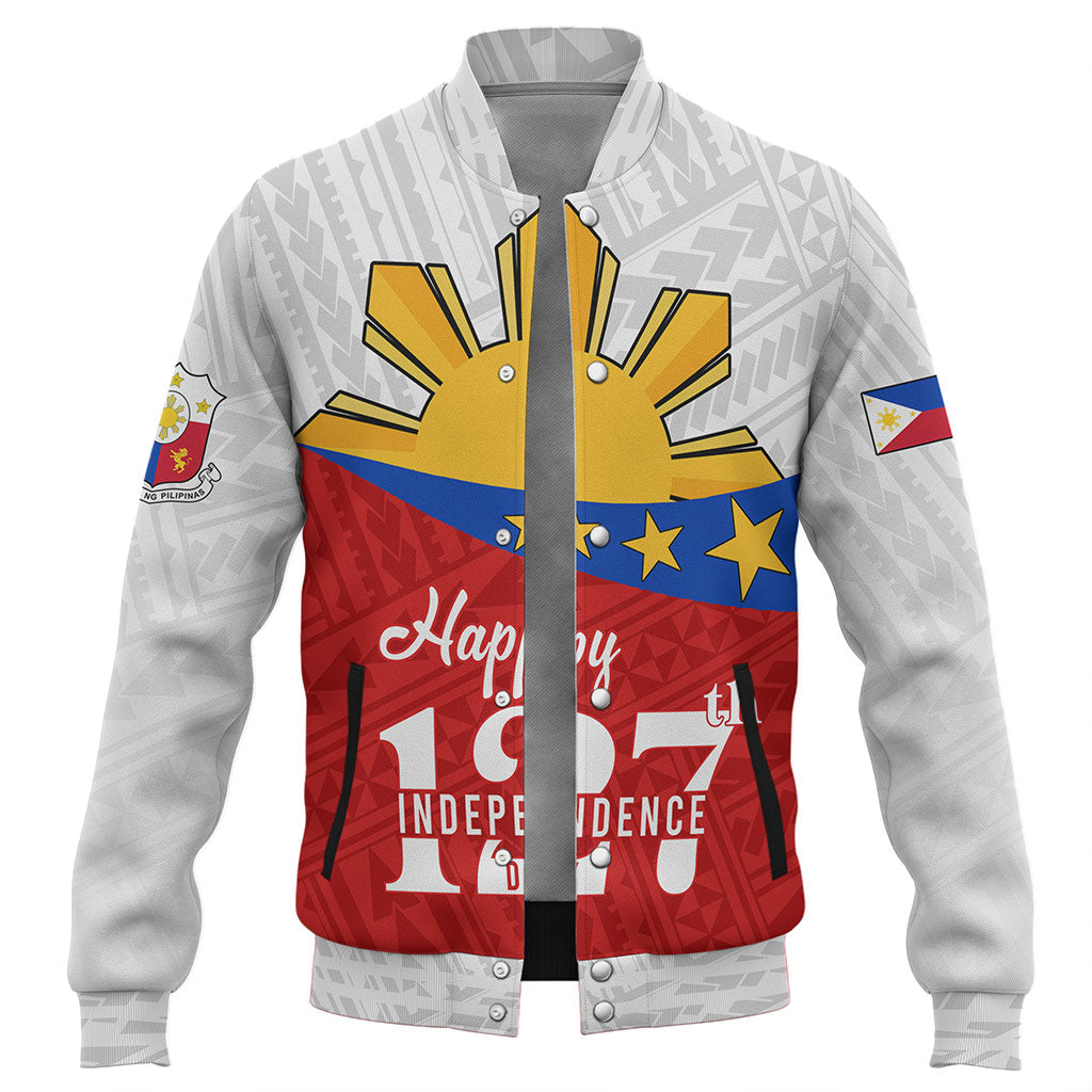 Philippines Filipinos Baseball Jacket Happy Independence Day