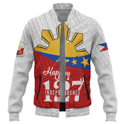 Philippines Filipinos Baseball Jacket Happy Independence Day