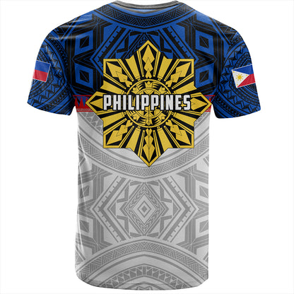 Philippines T-Shirt Filipino Tribal Sun Flag