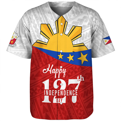 Philippines Filipinos Baseball Shirt Happy Independence Day