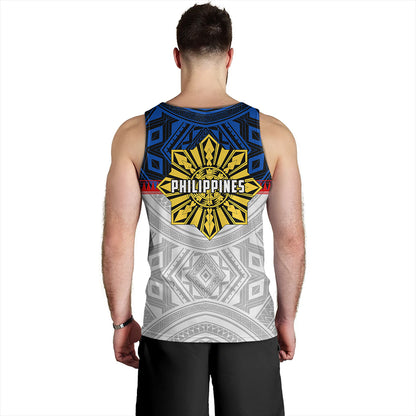 Philippines Tank Top Filipino Tribal Sun Flag