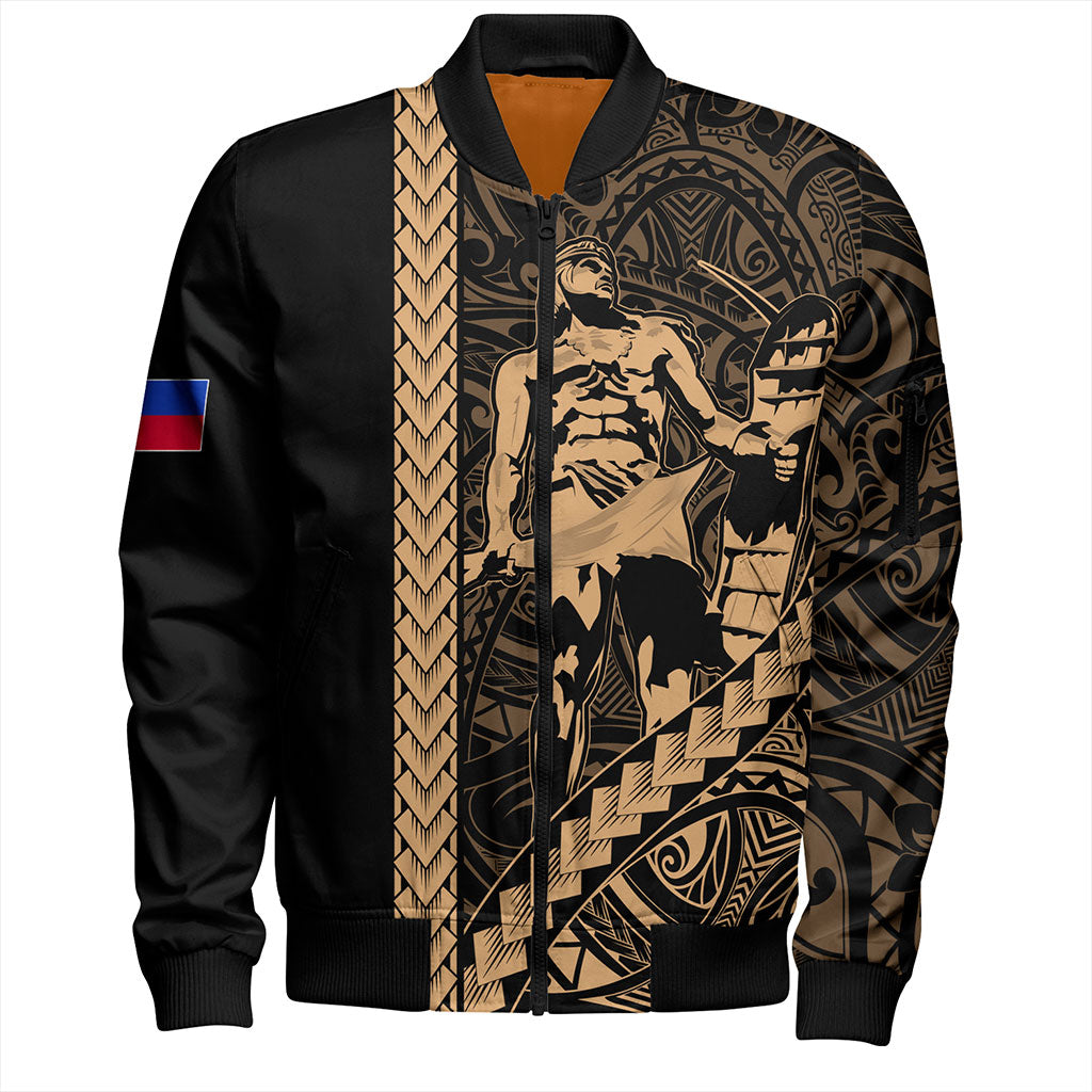 Philippines Filipinos Bomber Jacket Tribal Polynesia Lapu Lapu