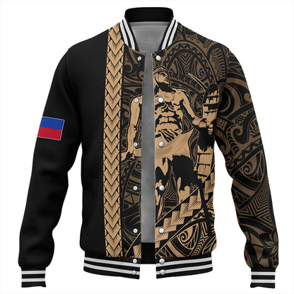 Philippines Filipinos Baseball Jacket Tribal Polynesia Lapu Lapu