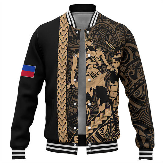 Philippines Filipinos Baseball Jacket Tribal Polynesia Lapu Lapu