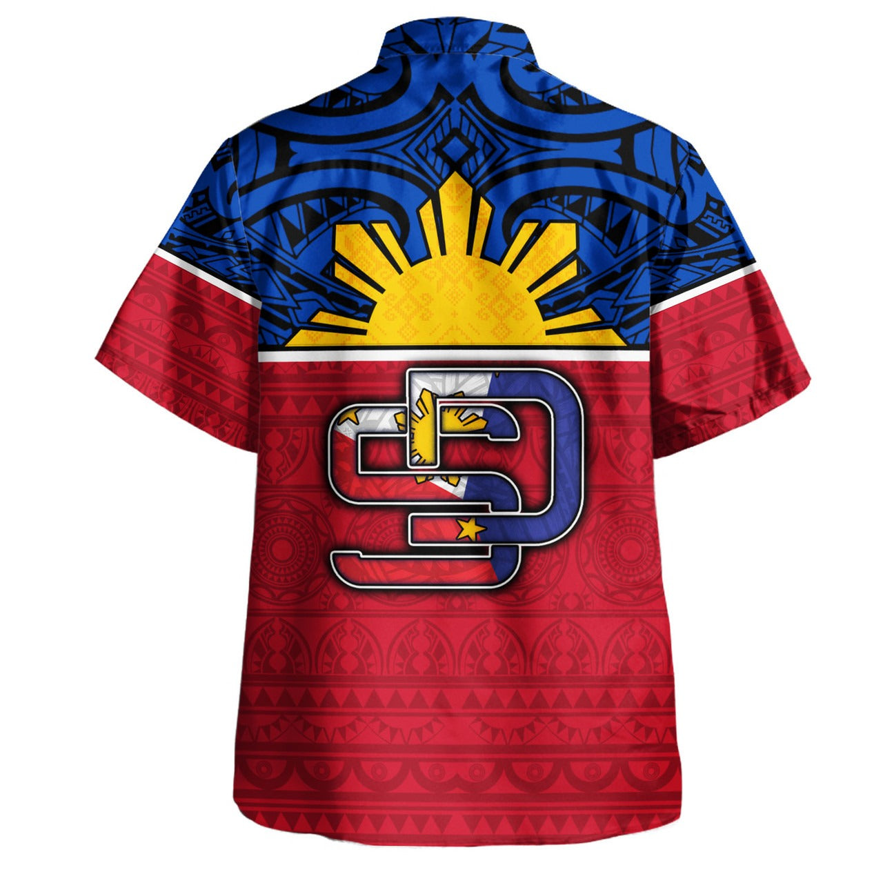 Philippines Filipinos Custom Personalised Hawaiian Shirt San Diego Tribal Patterns Style