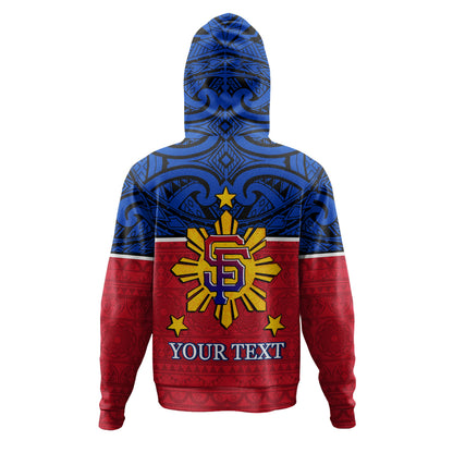 Philippines Filipinos Custom Personalised Hoodie San Francisco Tribal Patterns Style