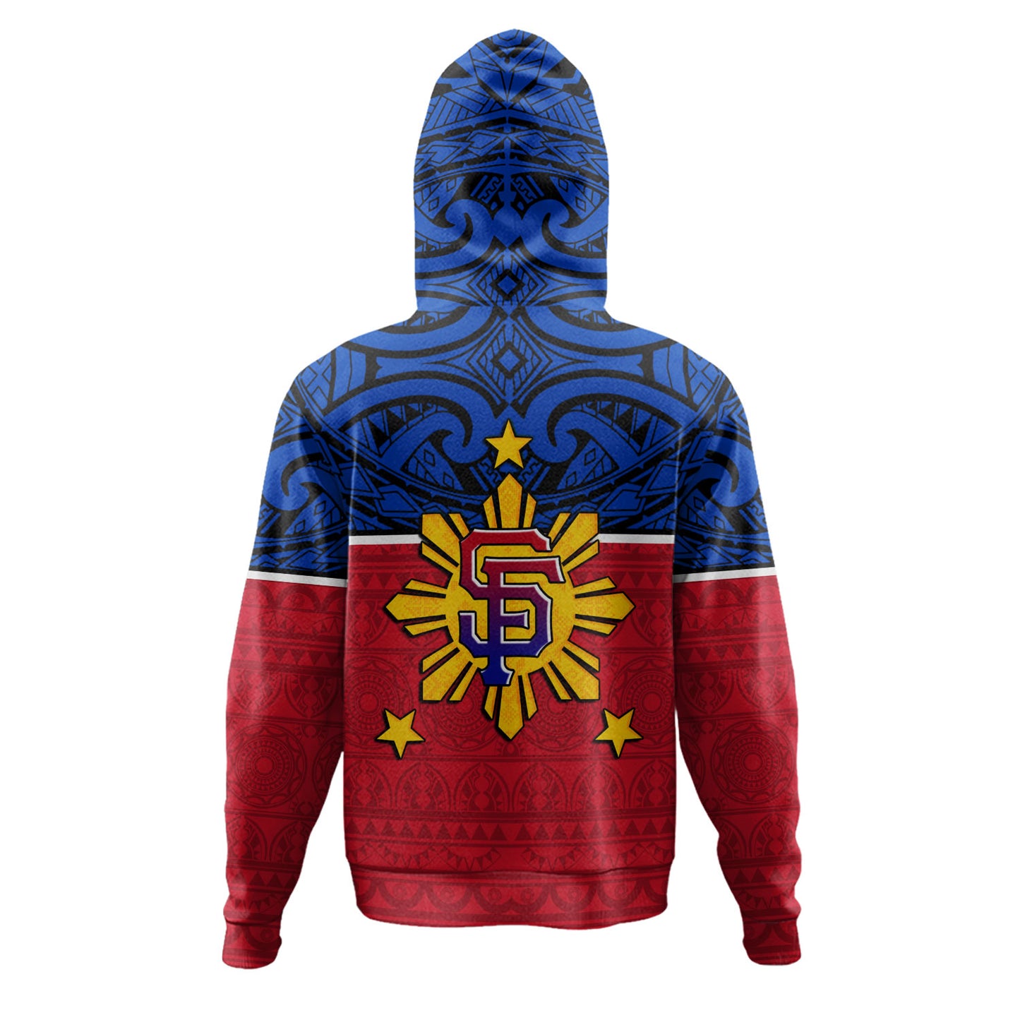 Philippines Filipinos Custom Personalised Hoodie San Francisco Tribal Patterns Style
