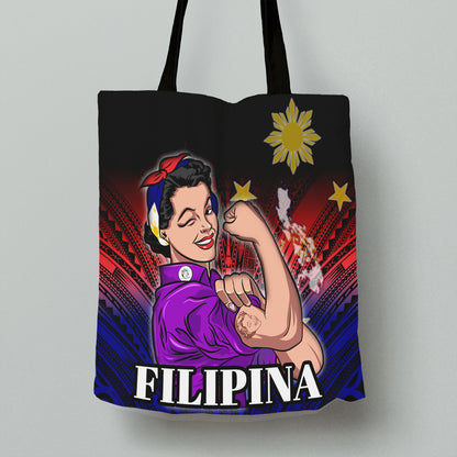 Philippines Filipino Proud Filipina Style Tote Bags