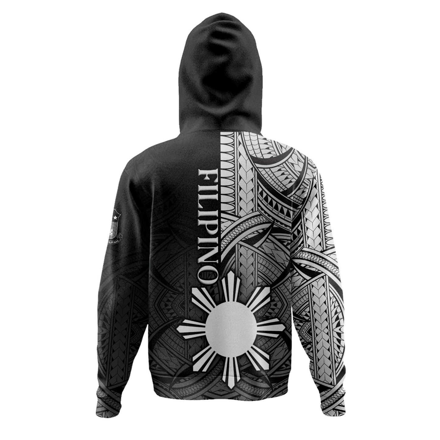 Philippines Filipinos Hoodie Cool Filipino Tribal Tatau Style