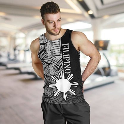 Philippines Filipinos Tank Top Cool Filipino Tribal Tatau Style