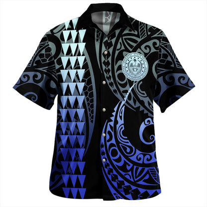 Pohnpei State Hawaiian Shirt Kakau Style