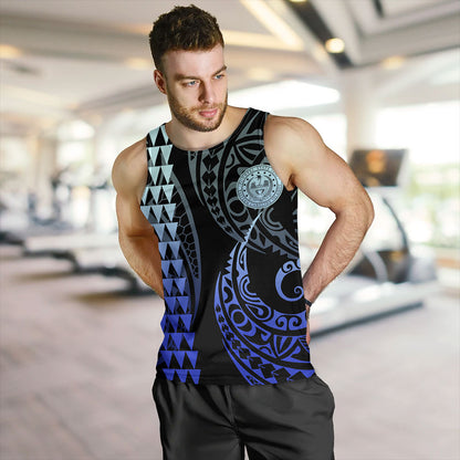 Pohnpei State Tank Top Kakau Style