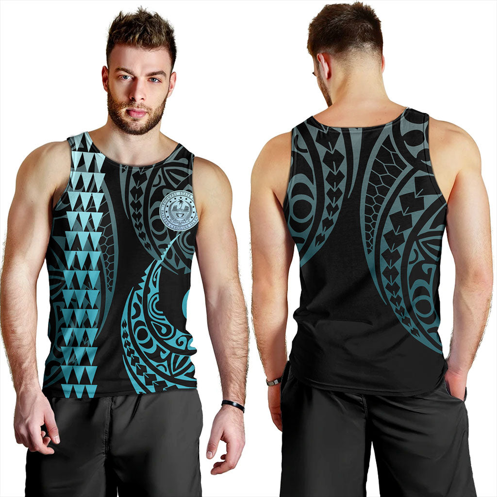 Pohnpei State Tank Top Kakau Style Ver.1