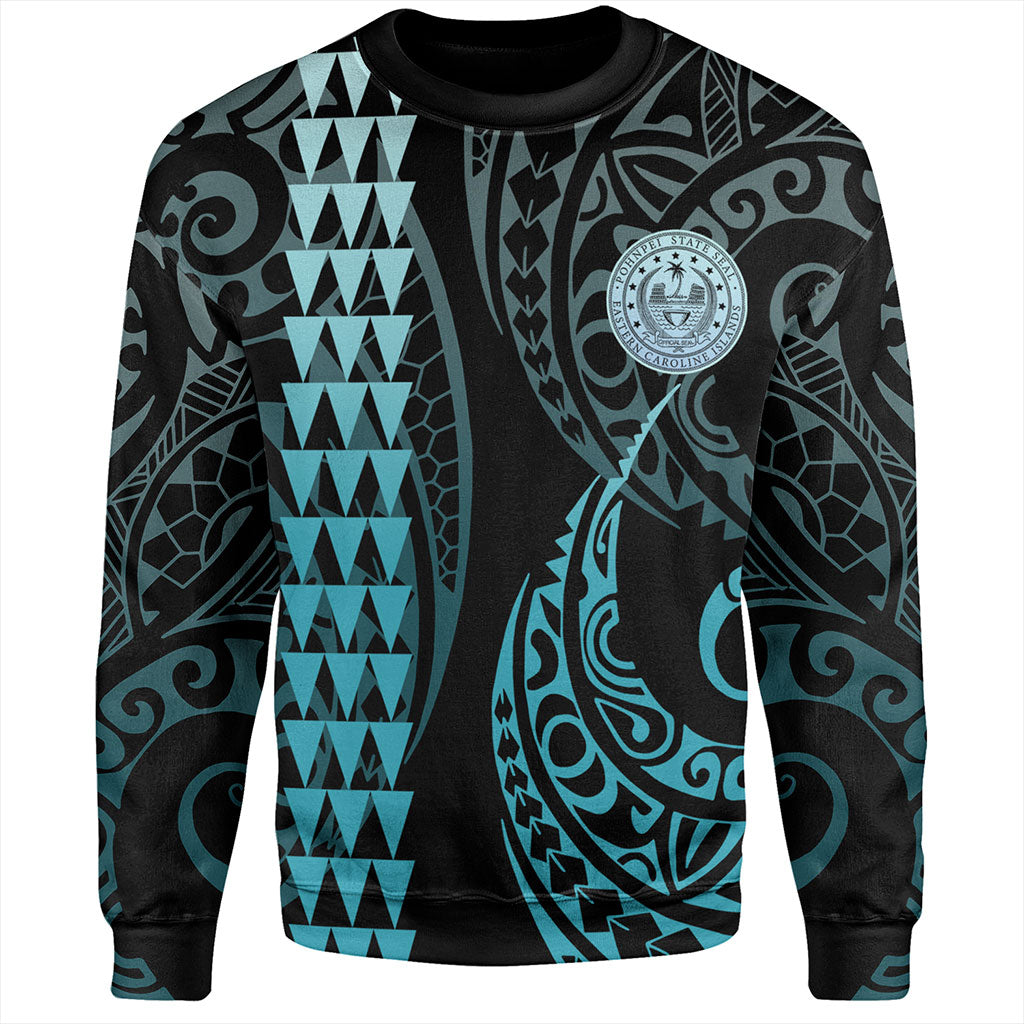 Pohnpei State Sweatshirt Kakau Style Ver.1