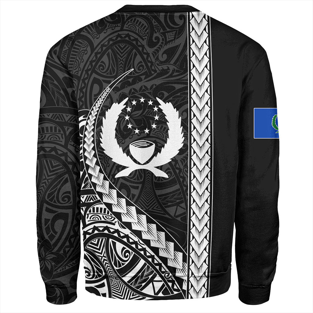 Pohnpei State Sweatshirt Tribal Micronesian Coat Of Arms