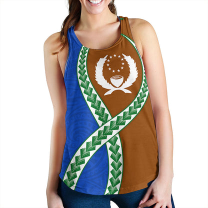 Pohnpei State Women Tank Tribal Polynesian In My Heart