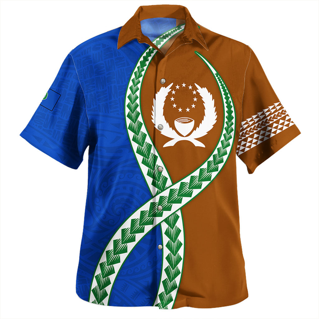 Pohnpei State Hawaiian Shirt Tribal Polynesian In My Heart