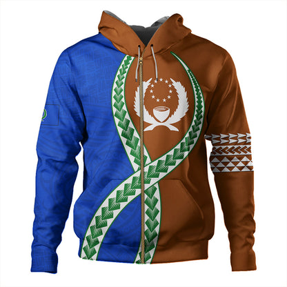 Pohnpei State Hoodie Tribal Polynesian In My Heart