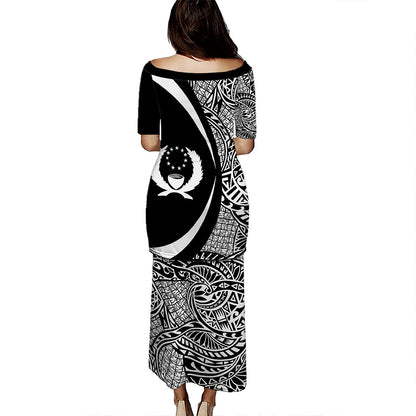 Pohnpei State Puletasi Coat Of Arms Lauhala Circle Style