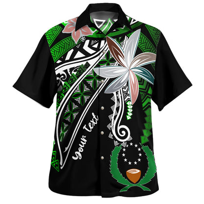 Pohnpei State Hawaiian Shirt Custom Personalised Fanciful Forest Green