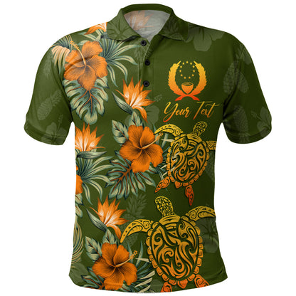 Pohnpei State Polo Shirt Custom Personalised Polynesian Tropical Summer