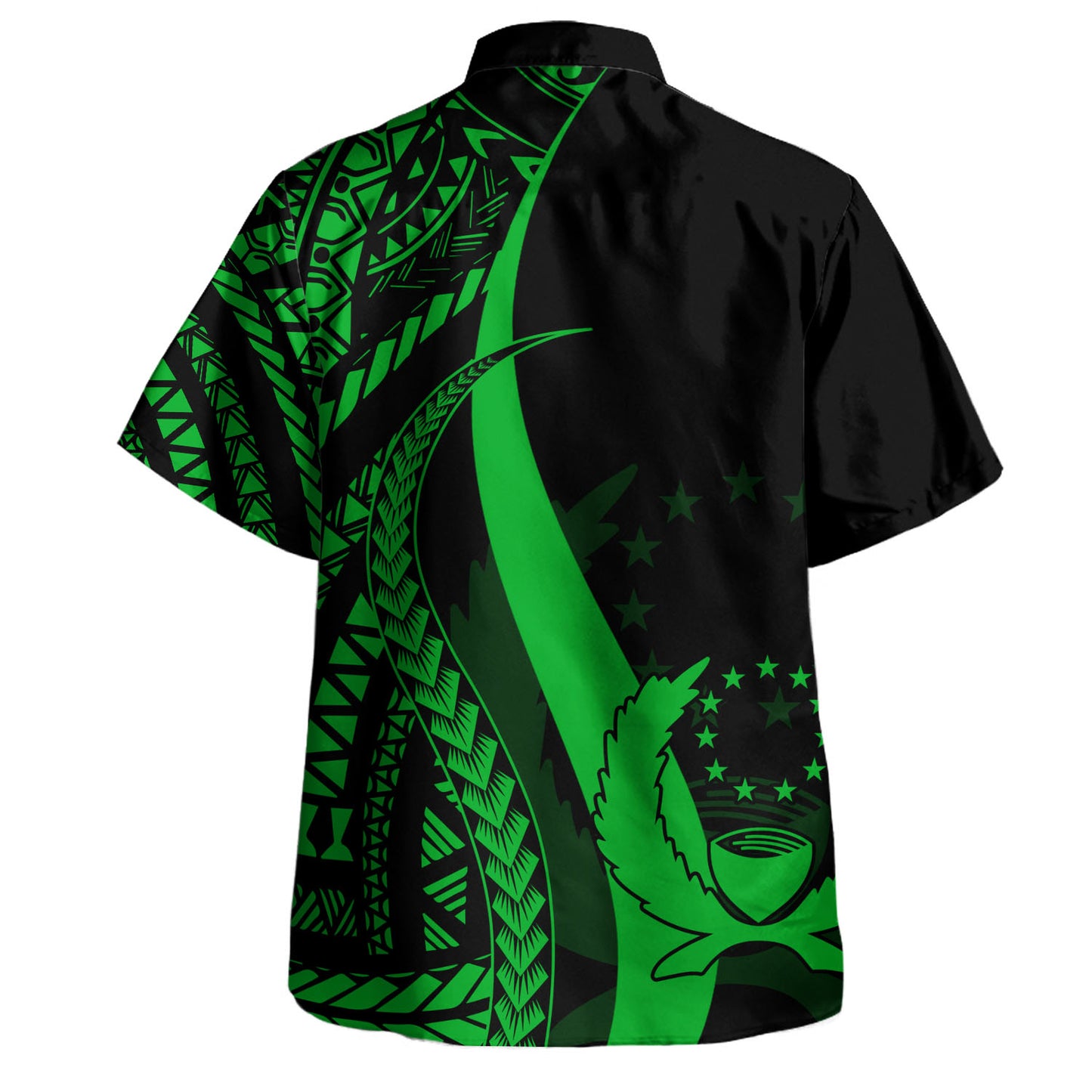 Pohnpei Custom Personalised Hawaiian Shirt Micronesian Tentacle Tribal Pattern