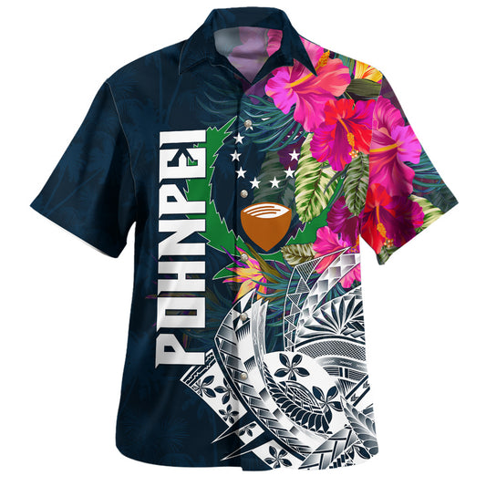 Pohnpei State Hawaiian Shirt Custom Personalised Polynesian Summer Vibes