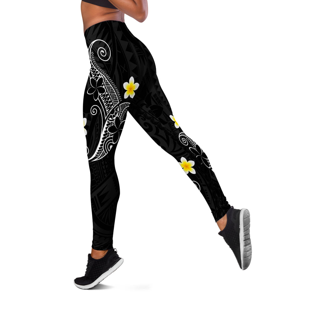 Hawaii Legging Polynesia Floral Tribal