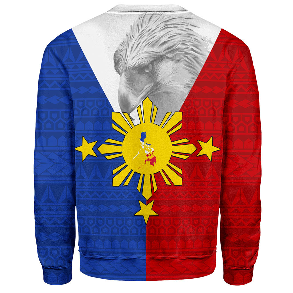 Philippines Filipinos Sweatshirt Polynesia Tribal Flag Eagles