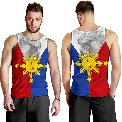 Philippines Filipinos Tank Top Polynesia Tribal Flag Eagles